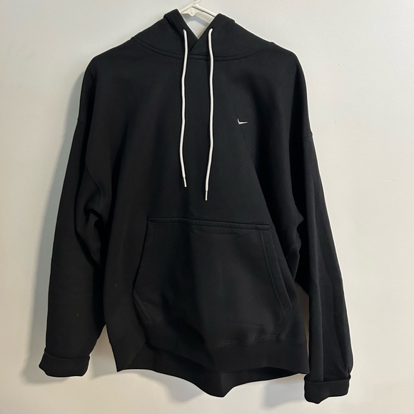 Nike Solo Swoosh Fleece Hoodie - Picture 1 of 3